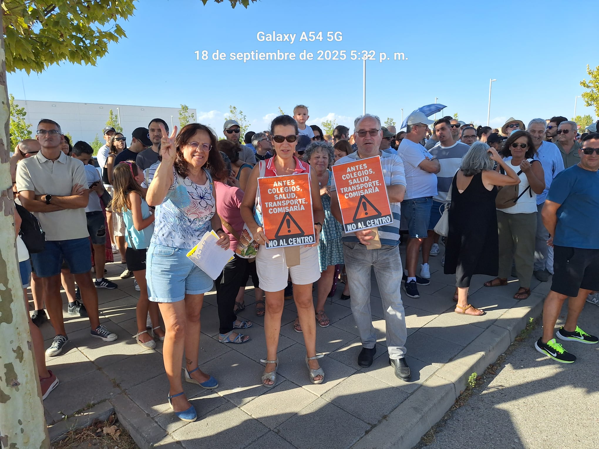 Cita con los Medios de Comunicación contra los 8 millones de euros destinados a un centro de acogida en El Cañaveral