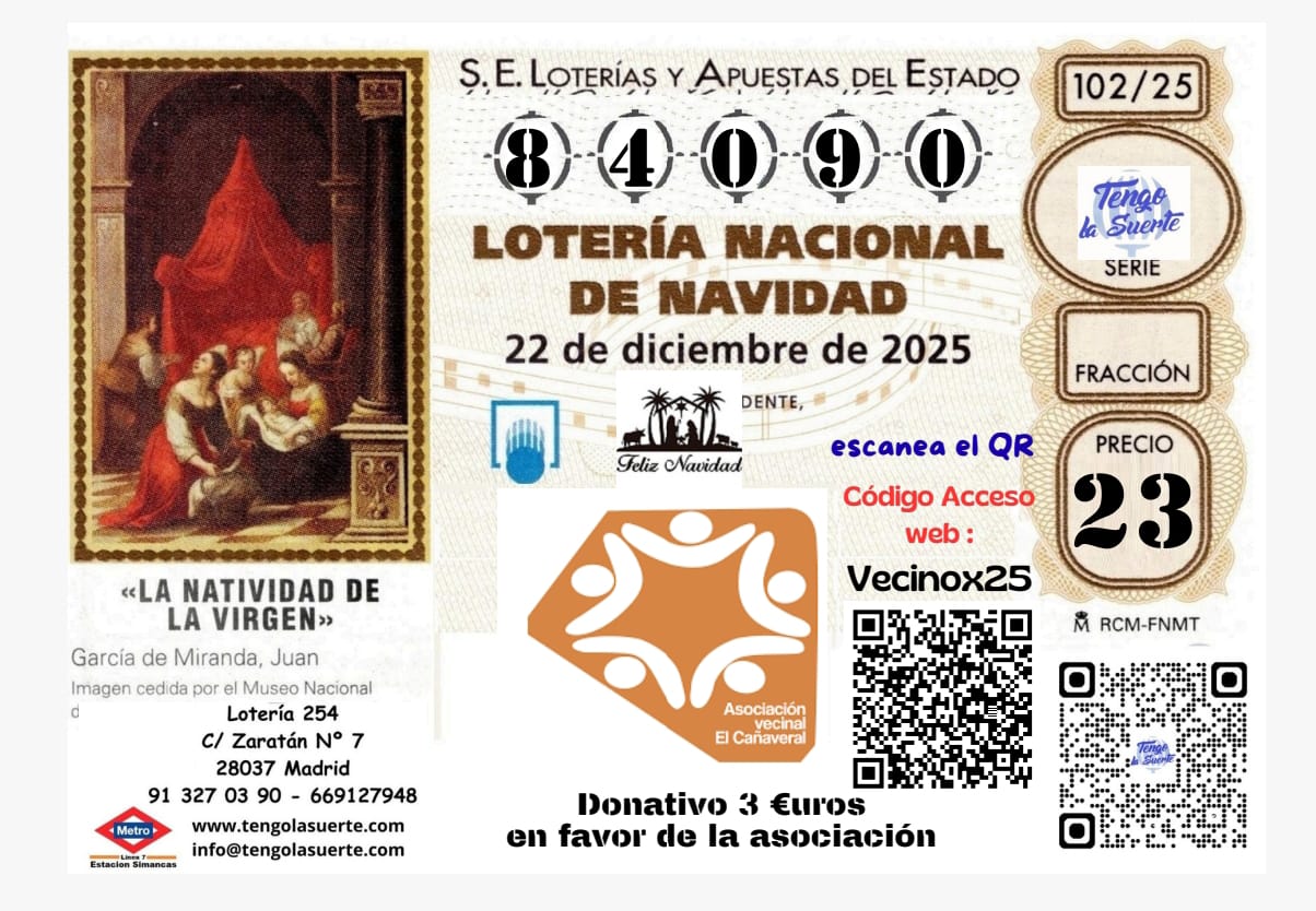 Loteria de Navidad 2025